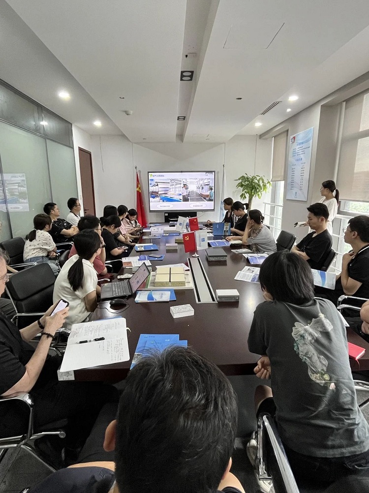 齐交流，同进步!雷竞技reby华东公司&中建设计院交流会圆满成功