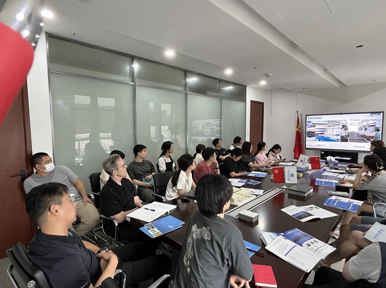 齐交流，同进步!雷竞技reby华东公司&中建设计院交流会圆满成功