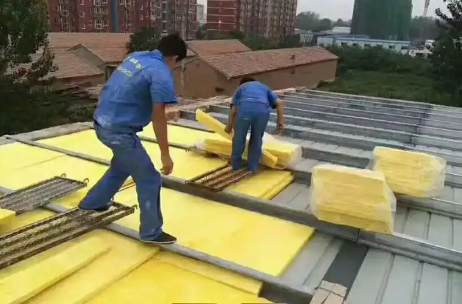 玻璃棉保温板的施工工艺流程