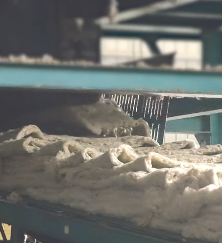 岩棉板生产工艺——摆锤法 岩棉板生产工艺——摆锤法